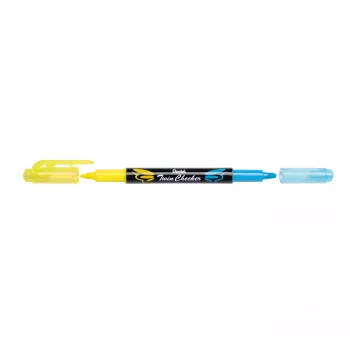 Pentel Twin Checker SLW8-GS komplet označevalcev, mešane barve, 8 kosov