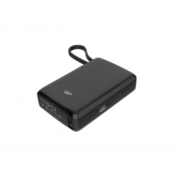 Silicon Power CP10 10000mAh PD USB-A 2xUSB-C powerbank, črn