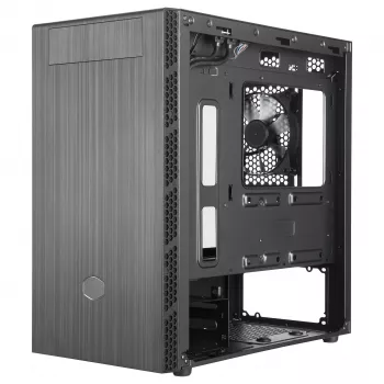 Cooler Master MasterBox MB400L ohišje Micro-ATX Mini Tower, jeklo, zaprta stranska plošča, brez napajalnika