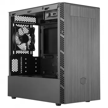 Cooler Master MasterBox MB400L ohišje Micro-ATX Mini Tower, jeklo, zaprta stranska plošča, brez napajalnika