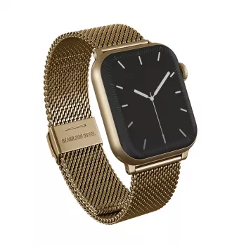 BURGA Metal Mesh Elegance pašček za Apple Watch 38/40 mm (zlat)