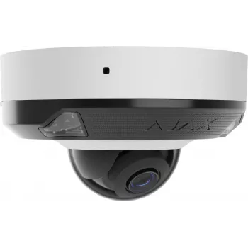 AJAX DomeCam Mini HL 5MP 4mm bela varnostna kamera IP65 PoE