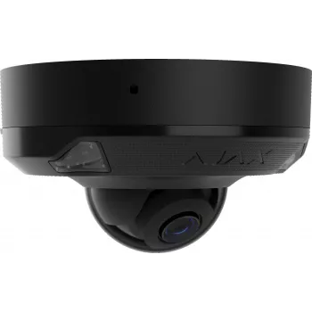 AJAX omrežna kamera DomeCam Mini HL (8 MP/2,8 mm) črna