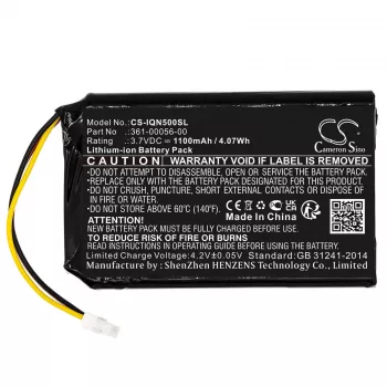 Cameron Sino nadomestna baterija 1200mAh 3,7V za Garmin Nuvi 30 50 52 55 51 LM LMT, Mitac Mio Spirit 8500 LM