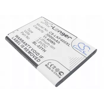 Cameron Sino BL-53YH nadomestna baterija za LG G3 (3000mAh)