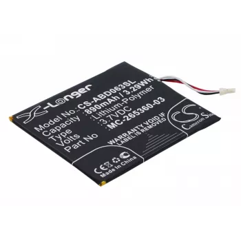 Cameron Sino baterija za Amazon Kindle 7./8. generacije (MC-265360-03, 58-000083, 58-000151) - 1500mAh