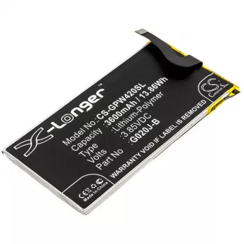 CAMERON SINO baterija tipa G020J-B za Google Pixel 4 XL 4XL G020P 3600mAh / CS-GPW420SL