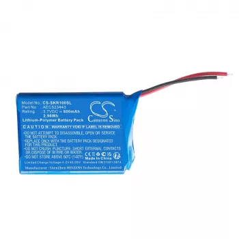 Cameron Sino CS-SKR100SL nadomestna baterija za Skullcandy 2XL Ringer Soundmine X7rgfz-842 (1000mAh, 3,7V, Li-Po)
