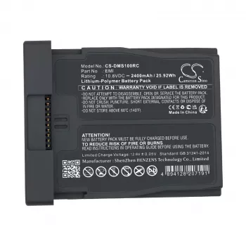 CAMERON SINO baterija za DJI RoboMaster S1, 2400mAh, 10,8V, Li-Ion, črna