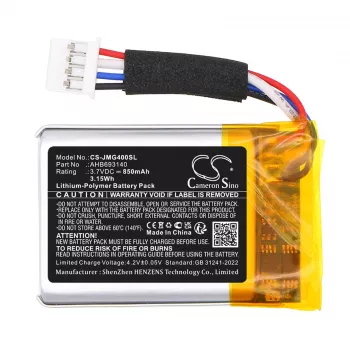 CAMERON SINO nadomestna baterija AHB693140 za JBL Go 4 / GO4 - 730mAh 3,7V Li-Po (CS-JMG400SL)