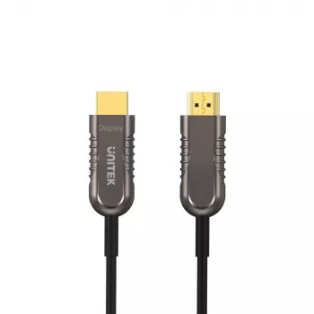 UNITEK Premium aktivni optični kabel HDMI 60m – črn
