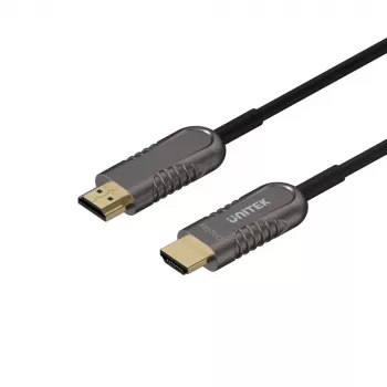 UNITEK Premium aktivni optični kabel HDMI 60m – črn