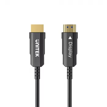 UNITEK C11072BK-30M HDMI 2.0 aktivni optični kabel 4K 60Hz 30 m črn