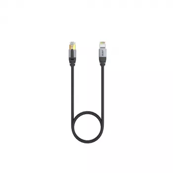 UNITEK Cat.8 S/FTP Ethernet kabel RJ45 15m črn