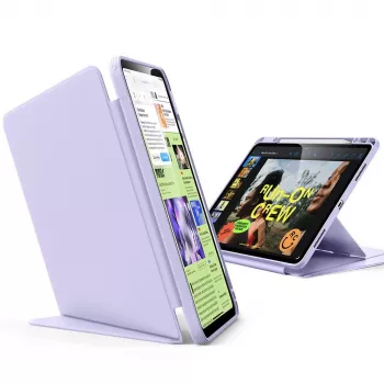ESR Flip Hybrid ovitek za iPad Air 13 inch (M2 2024) - vijoličen