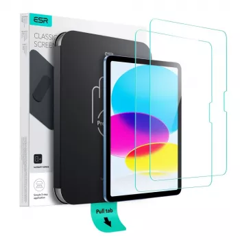 ESR UltraFit zaščitna folija iz kaljenega stekla, 2 kosa, za iPad 10,9 inch (10. generacija, 2022) / iPad Air 4/5 / iPad Pro 11 inch (2018-2022) prozorna