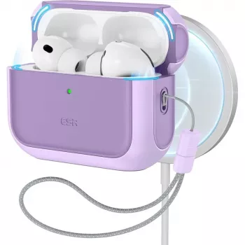 ESR Orbit HaloLock MagSafe ovitek za Apple AirPods Pro 3, sivka