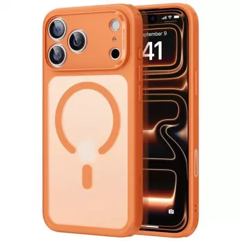 ESR Classic Hybrid MagSafe ovitek za Apple iPhone 17 Pro Max, mat oranžen