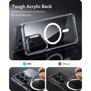ESR Classic Hybrid MagSafe Galaxy S26 Ultra prozoren