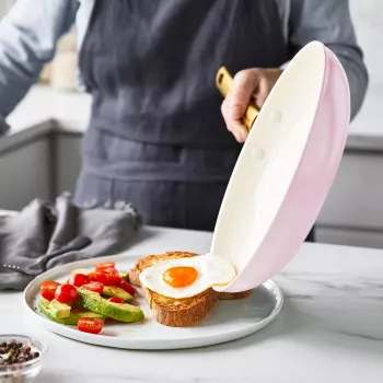 GreenPan Padova Reserve ponev za pečenje 24 cm, roza