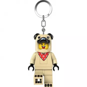 LEGO Minifigures mops obesek za ključe z LED lučjo LGL-KE213H