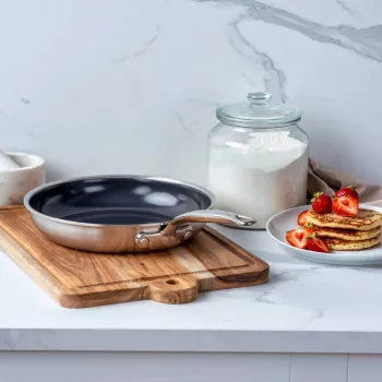 GreenPan Premiere ponev 20 cm nerjavno jeklo (CC003816-001)