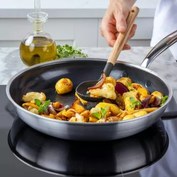 GreenPan Premiere ponev za pečenje 24 cm, nerjavno jeklo