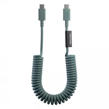 Native Union Pop kabel USB-C na USB-C 1,2 m 60W Slate Green