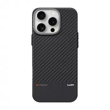 Laut Kev Protect ovitek za iPhone 16 Pro Max, združljiv z MagSafe, črn