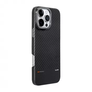 Laut Kev Protect ovitek za iPhone 16 Pro Max, združljiv z MagSafe, črn