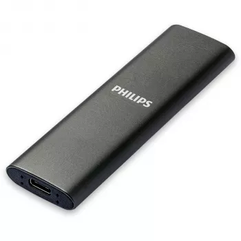 Philips zunanji SSD 500GB Ultra Speed siv