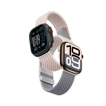 AMAZINGTHING Blend Band 2-Pack komplet paščkov za Apple Watch 42mm - Pink-Grey / Pink