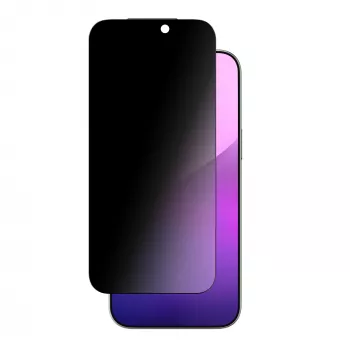 AMAZINGTHING Titan Privacy FusionFilter 7 zaščitna folija iz kaljenega stekla za Apple iPhone 17 Pro Max, filter zasebnosti, trdota 9H, oleofobni premaz, 0,33 mm, 2,5D zaobljeni robovi, črn