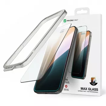 AMAZINGTHING Titan Max FusionFilter 7 zaščita zaslona iz kaljenega stekla za Apple iPhone 17