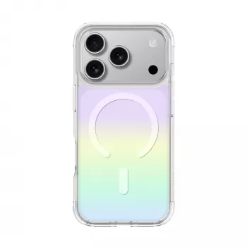 AMAZINGTHING Minimal Mag ovitek za iPhone 17 Pro, združljiv z MagSafe, mavrično večbarven