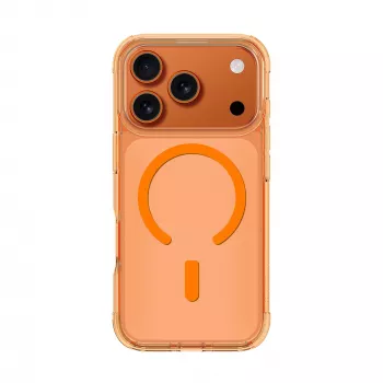 AMAZINGTHING Minimal Mag ovitek za iPhone 17 Pro Max, združljiv z MagSafe, oranžen