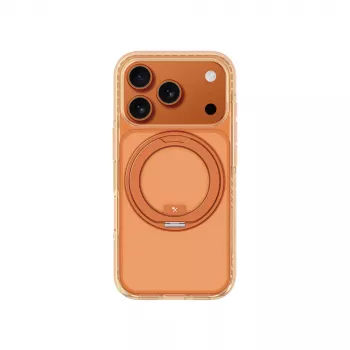 AMAZINGTHING Titan Pro Spin ovitek za iPhone 17 Pro z MagSafe – oranžen