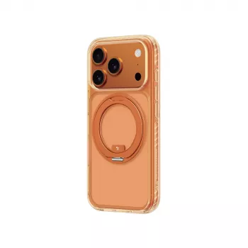AMAZINGTHING Titan Pro Spin ovitek za iPhone 17 Pro z MagSafe – oranžen