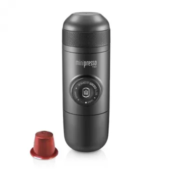WACACO Minipresso NS prenosni aparat za espresso za Nespresso kapsule, črn