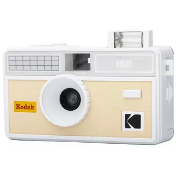 KODAK I60 35mm filmski fotoaparat z vgrajeno bliskavico, bež-siv