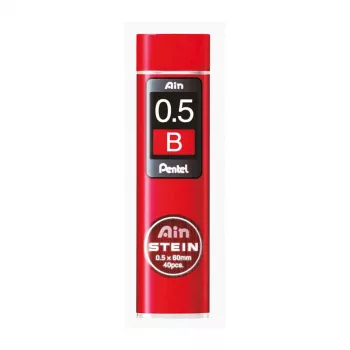 Pentel C275-BO Super Hi-Polymer nadomestne mine, rdeče, 0,5 mm, 40 min, škatla
