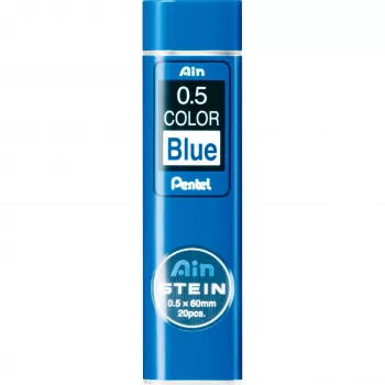 Pentel Ain Stein barvne mine 0,5 mm modre, 20 min