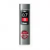 Pentel Super Hi-Polymer nadomestne mine C277-BO, 0,7 mm HB, 40 min, črne, tuba