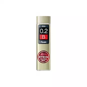 Pentel Ain Stein mehanske mine 0,2 mm, trdota B, 20 min, črne