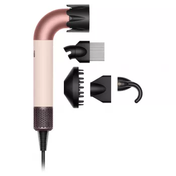 Dyson Supersonic R Curly+Coily sušilnik za lase pastelno roza / rožnato zlata