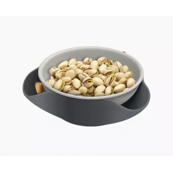 Joseph Joseph Double-Dish Grey servirna skleda