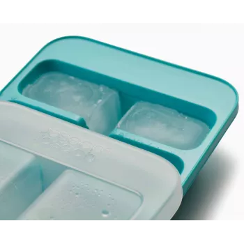 Joseph Joseph Flow komplet 2 modrih pladnjev za led s preprostim polnjenjem