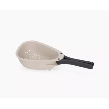 Joseph Joseph Droplet Mini belo cedilo z zložljivim ročajem