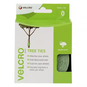 VELCRO Brand ONE-WRAP zvitek večkrat uporabljivih kabelskih vezic - zelen - 50 mm x 5 m - škatla