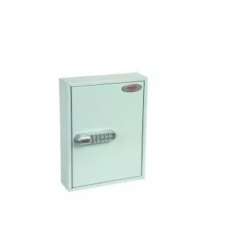 Phoenix Safe KC0601E omarica za ključe - siva - 42 kavljev - elektronska ključavnica - za montažo na steno - 270 x 80 x 350 mm